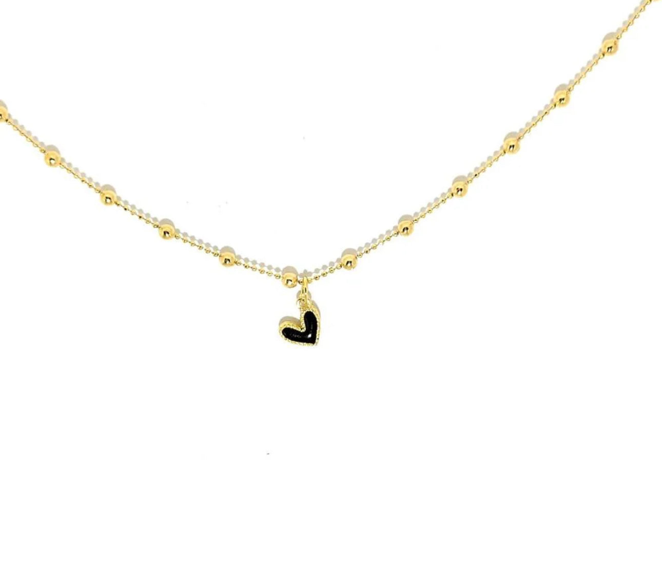 Allie Necklace - Black