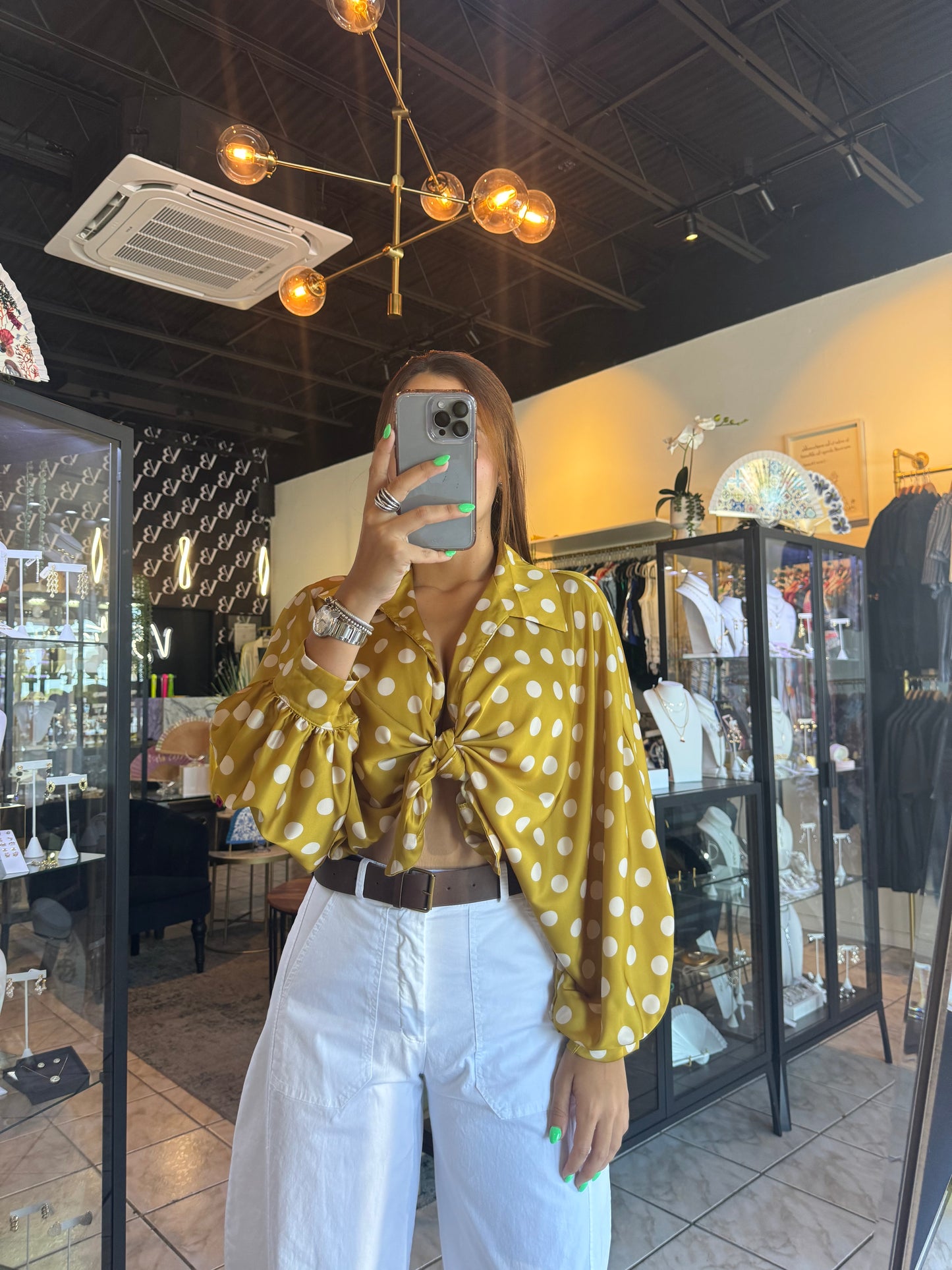 Doroty Polka Blouse