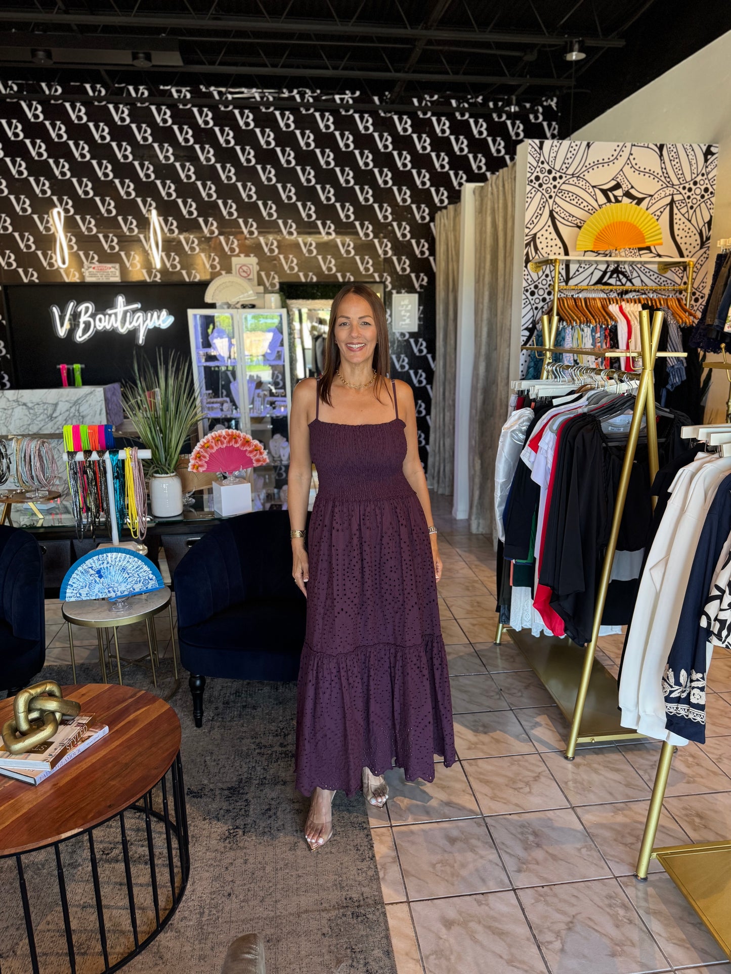 Kelsy Eyelet Dress