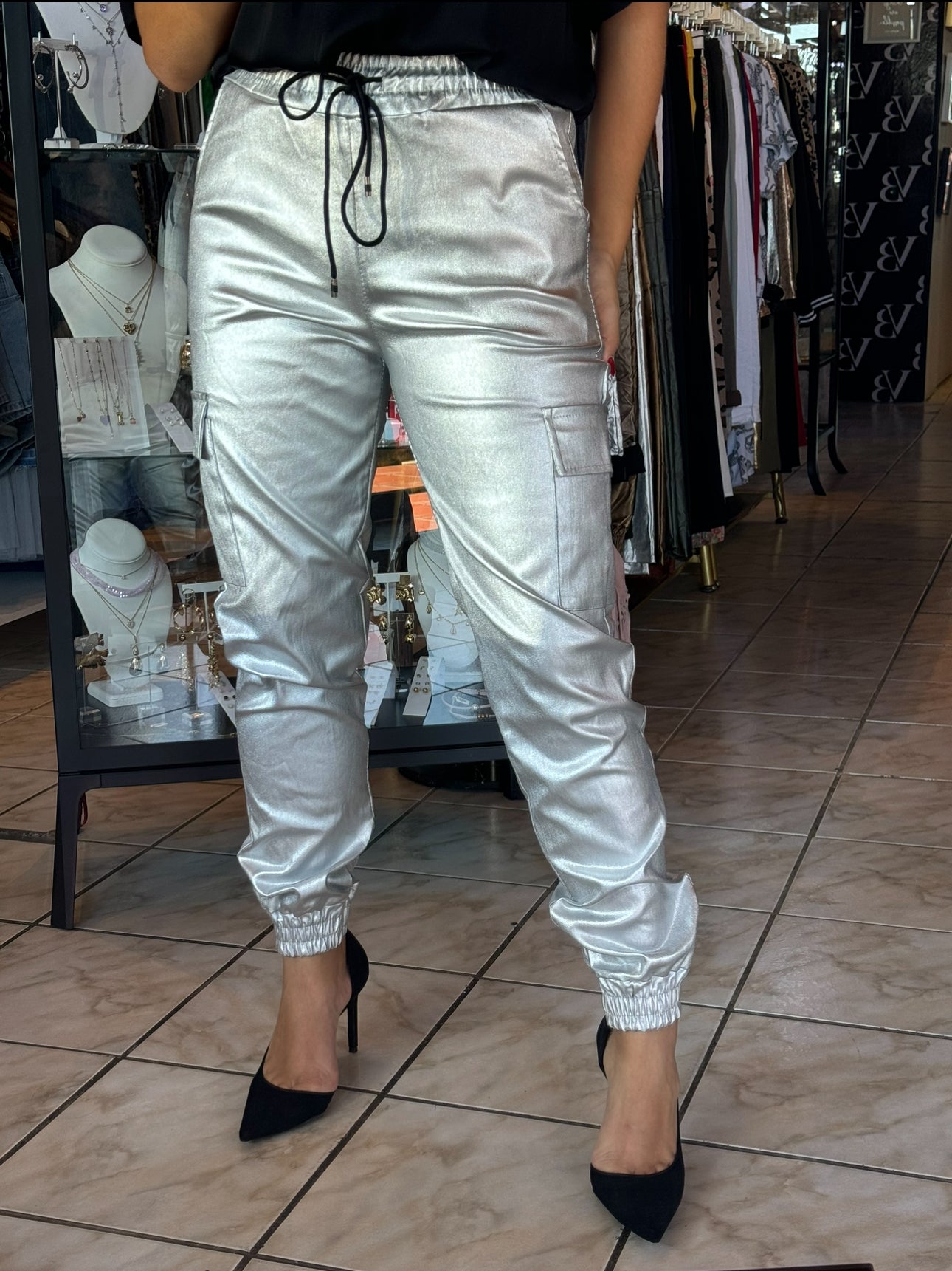 Linda Metallic Pants - MORE COLORS