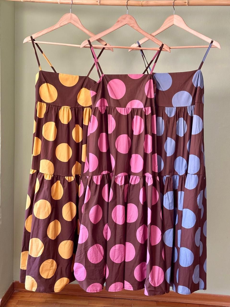 Luciana Polka Dress