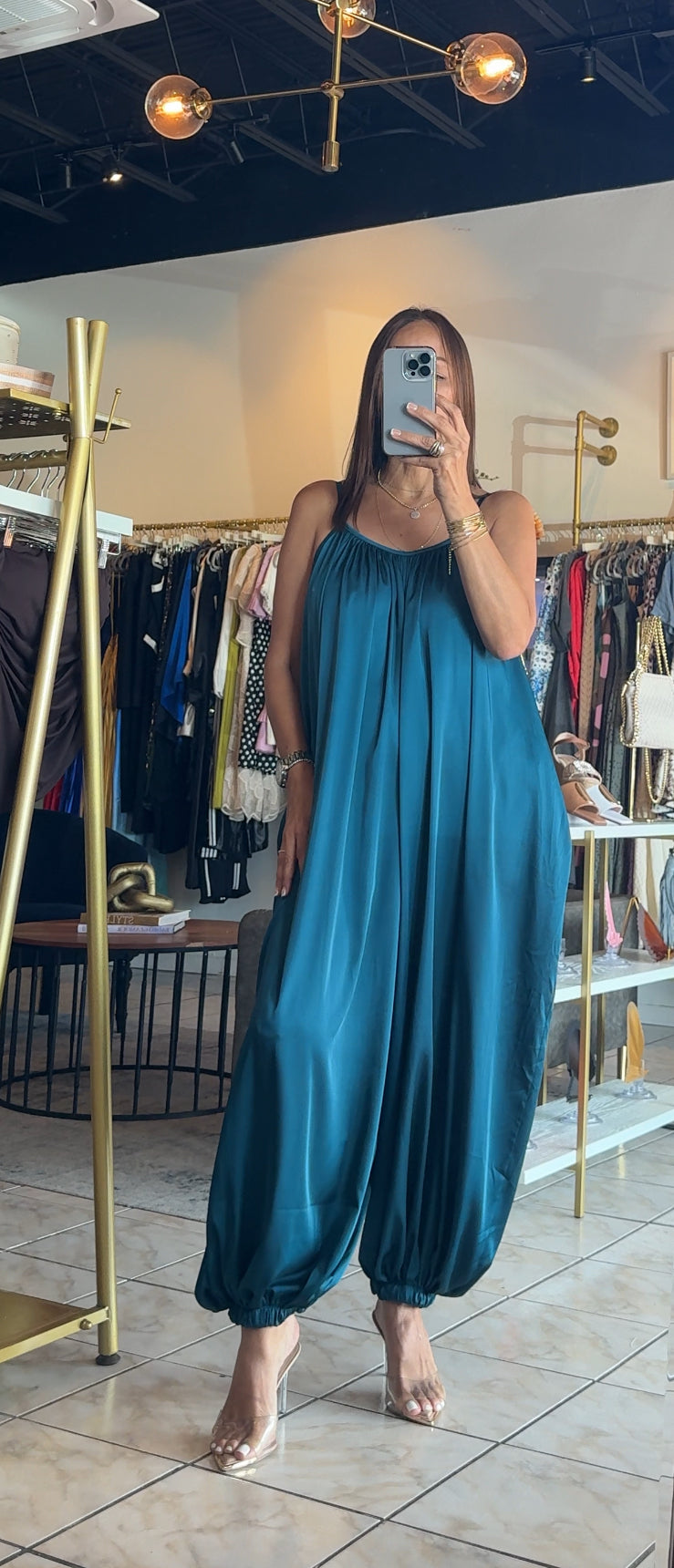 Aladdin Satin Jumpsuit