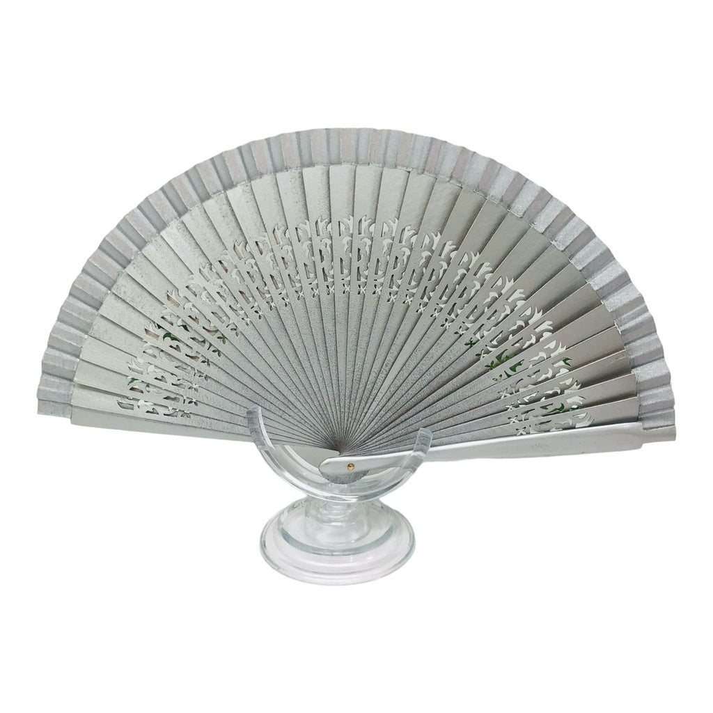 Metallic Hand Fan