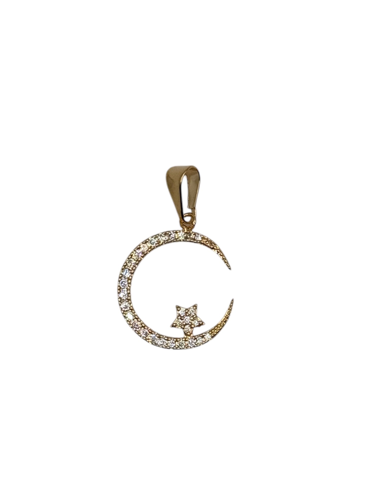 Moon Star Charm
