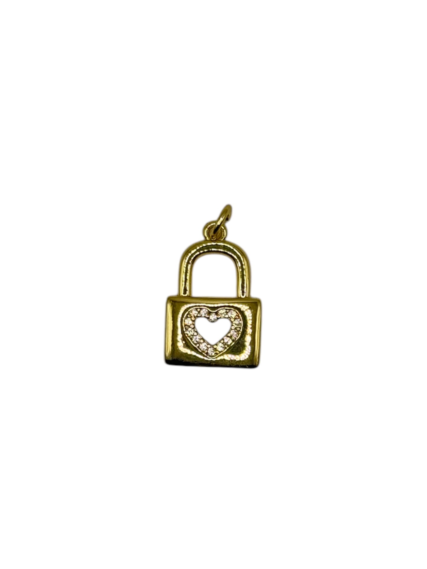Lock Heart Charm