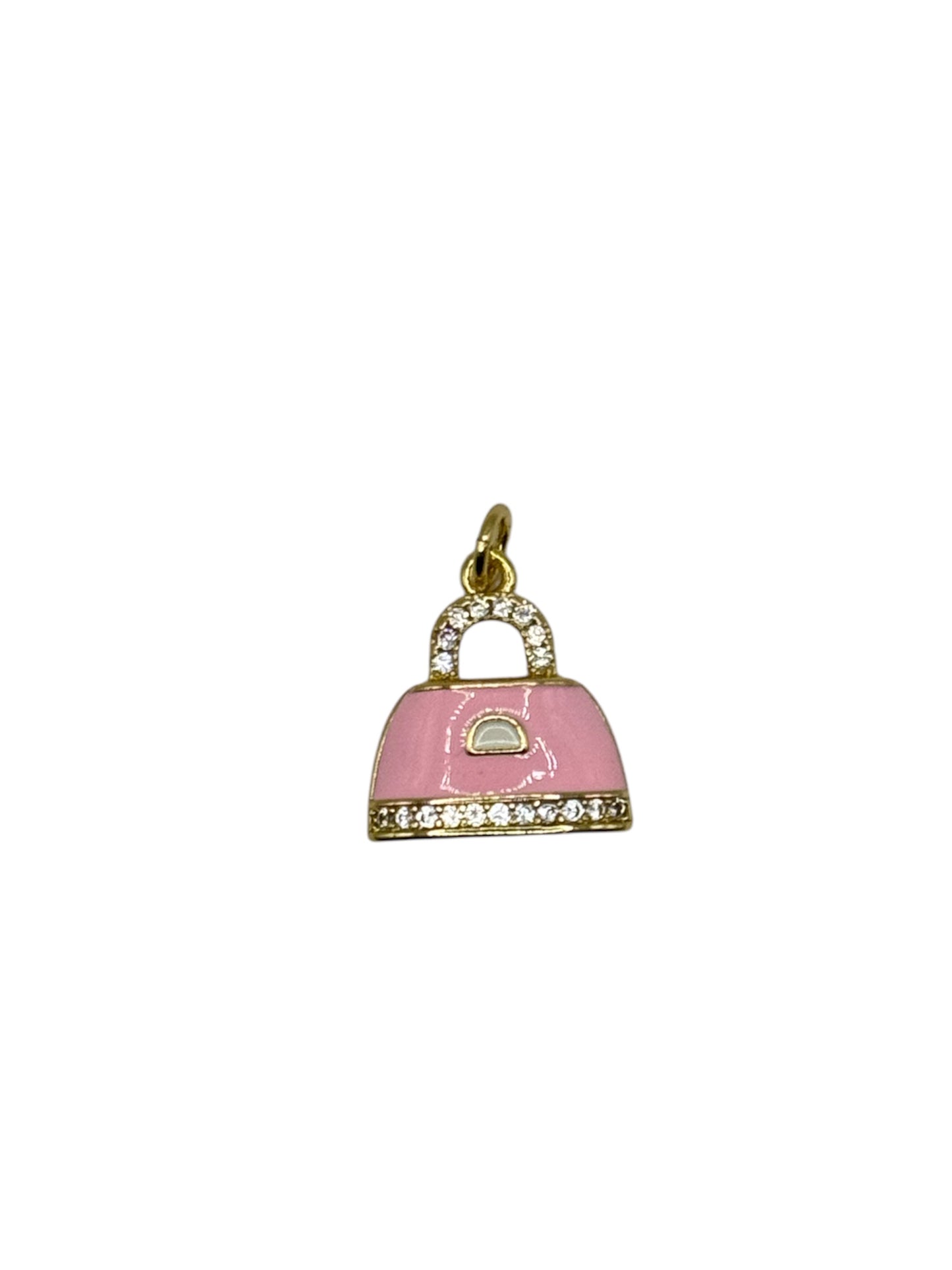 Pink Bag Charm