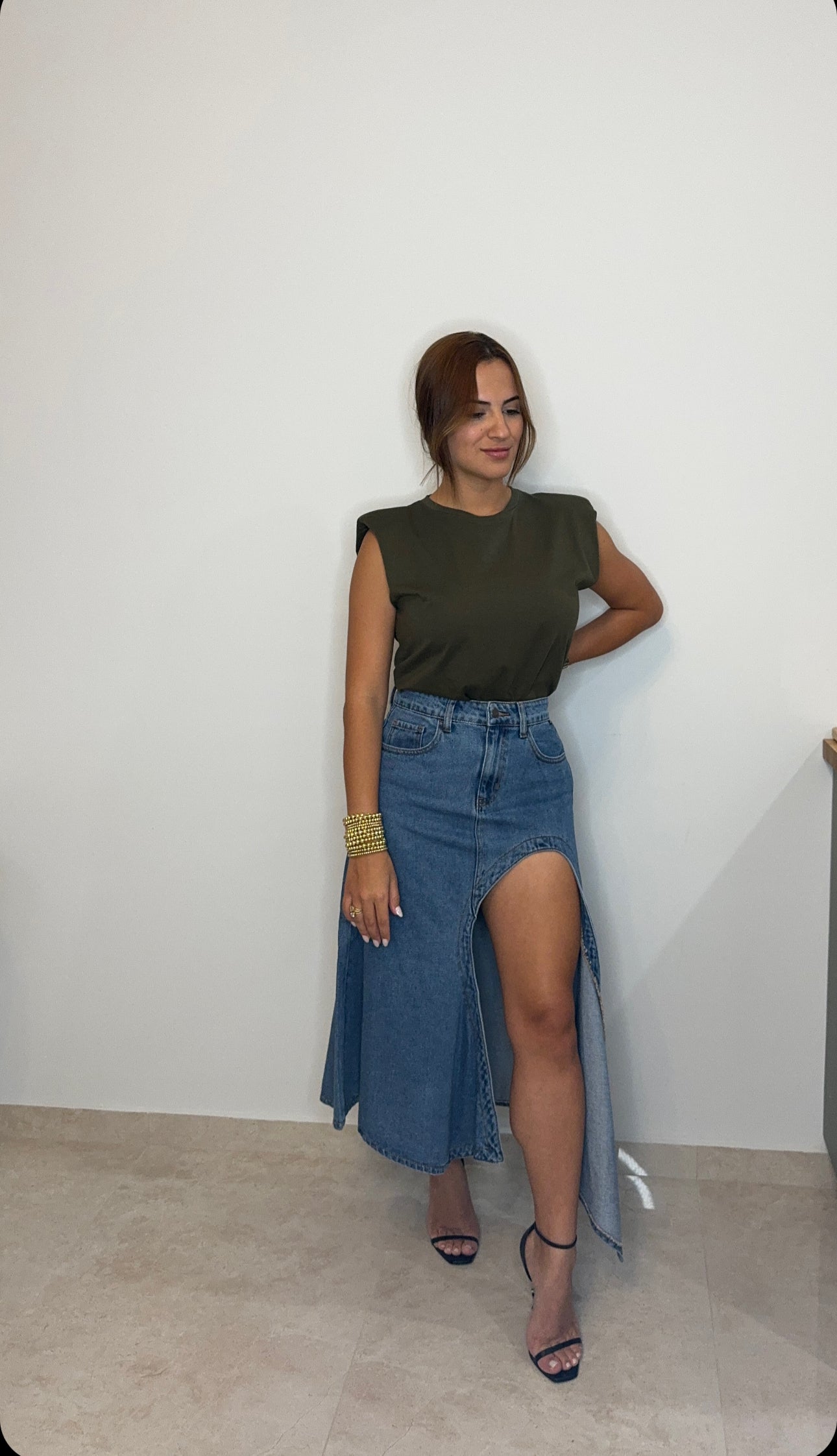 Aga Denim Skirt