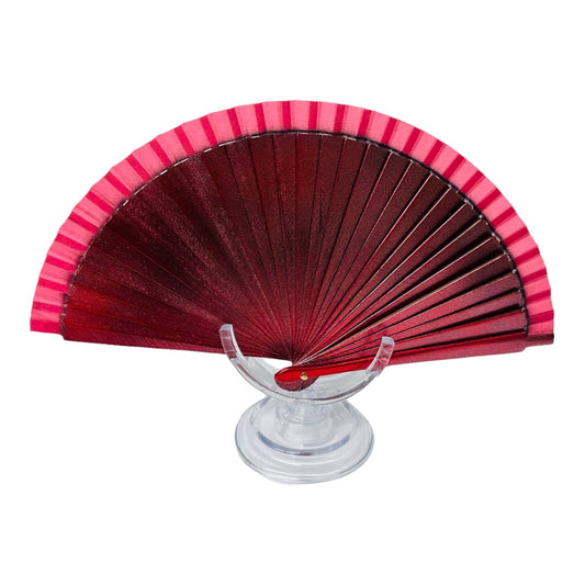 Mini Hand Fan- Wine