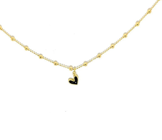Allie Necklace - Black