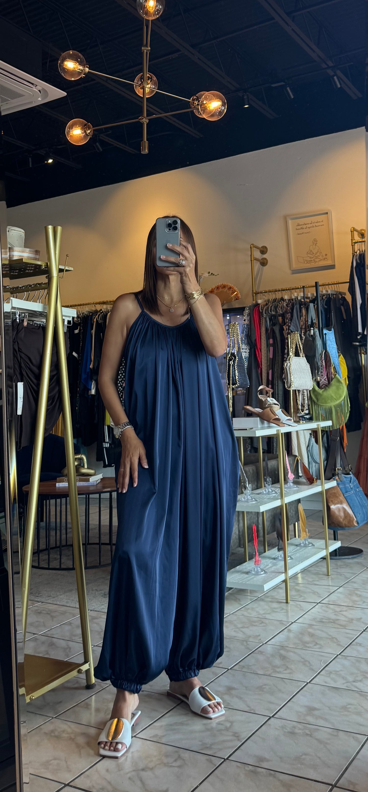 Aladdin Satin Jumpsuit