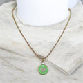 Green Heart Necklace