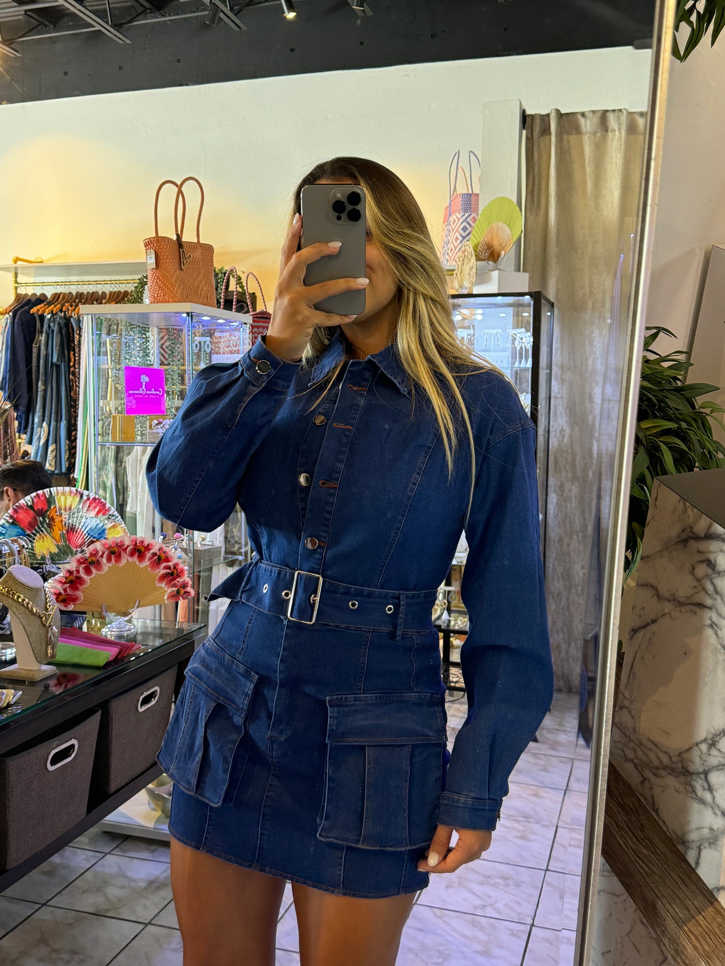 Carli Denim Dress