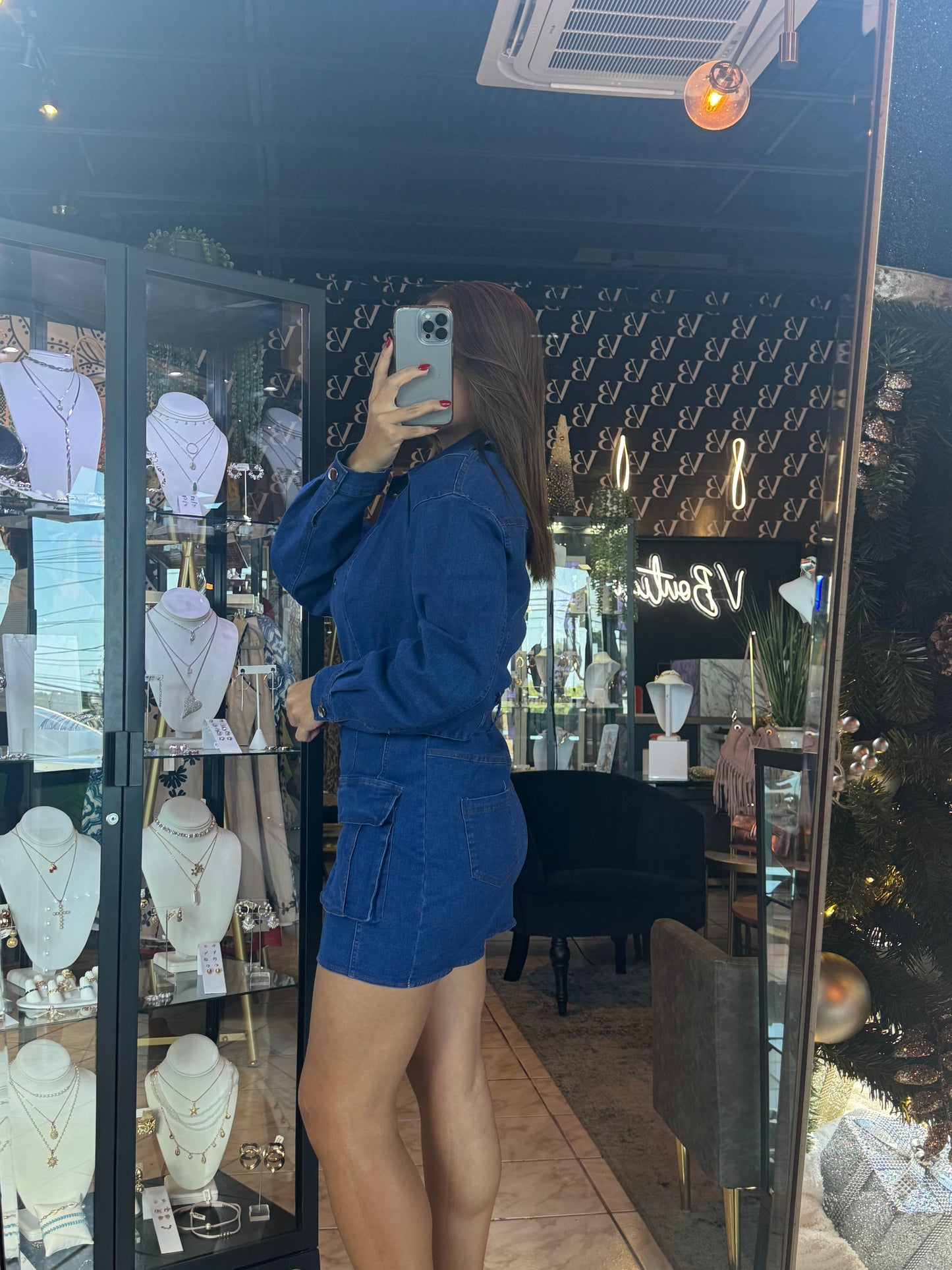 Carli Denim Dress