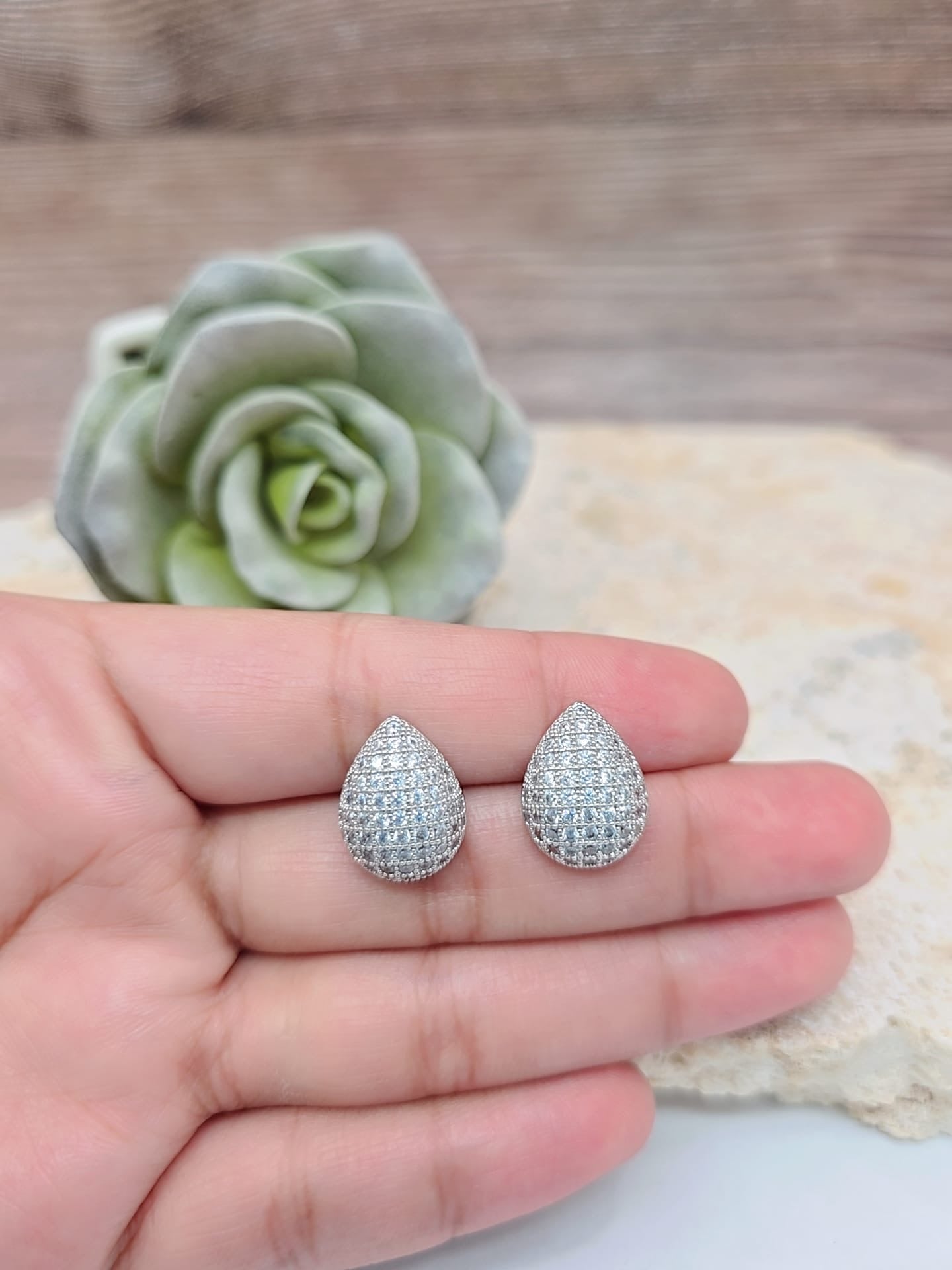 Elba Silver Earrings