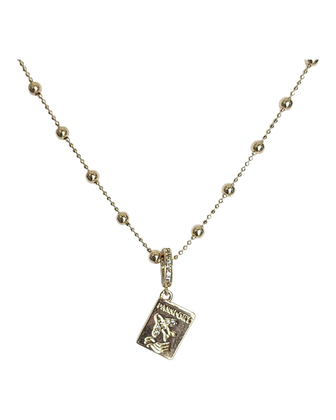 Passport Necklace