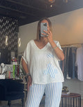 Marea Linen Top