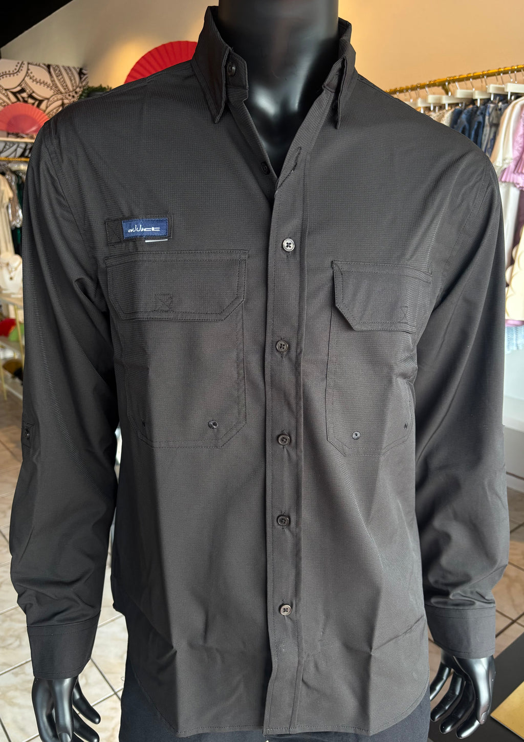 Black Longsleeve Men Shirt