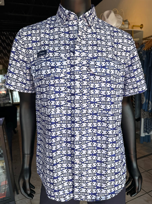 Fish Button Shirt