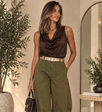 Lux Top - Brown