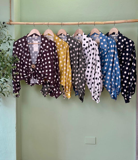 Doroty Polka Blouse