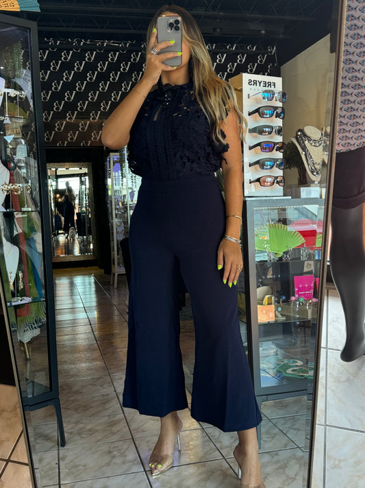 Navy Jumpsuit