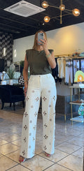 White Pearls Jean
