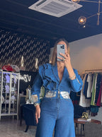 Maca Denim Top
