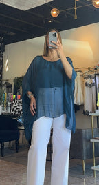 Martha Blouse - Teal