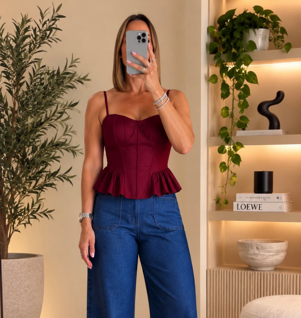 Layna Top - Red