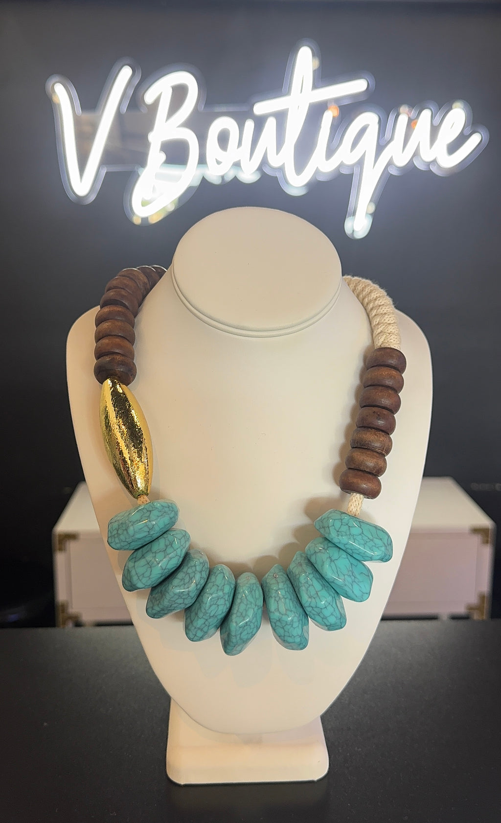 Kaia Necklace - Turquesa