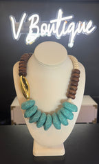 Kaia Necklace - Turquesa