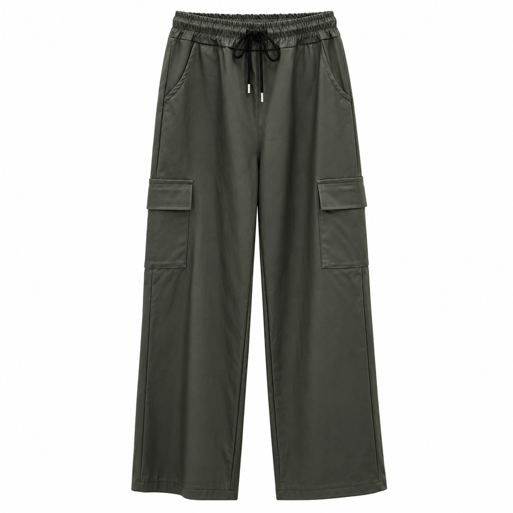 Amaya Cargo Pant - Hunter Green