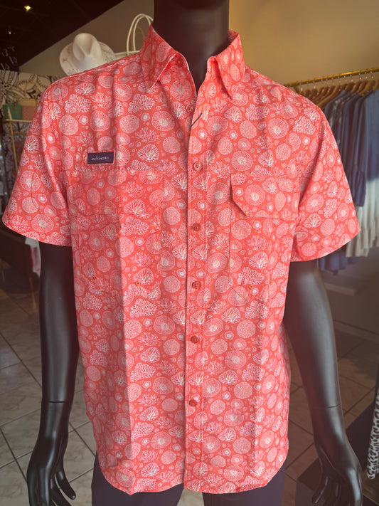 Coral Reef Button Shirt