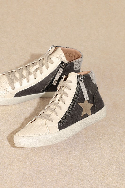 Star, High Top, Sneakers