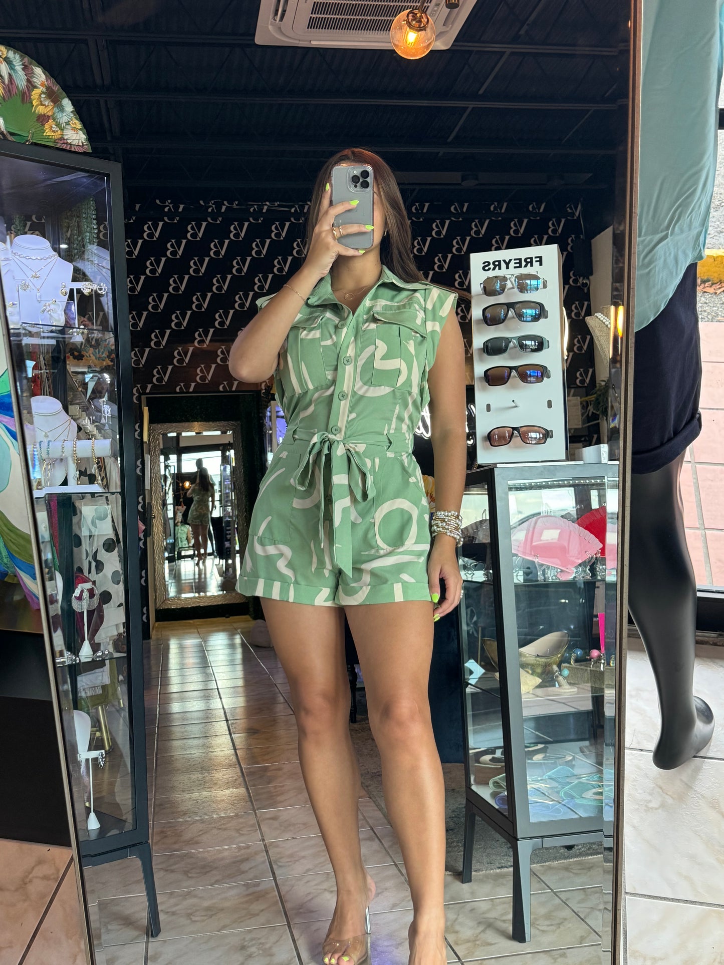 Sage Romper