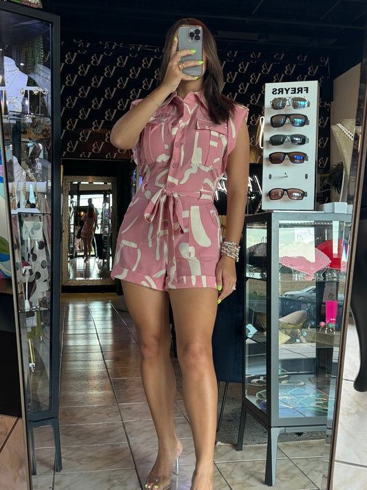 Baby Pink Romper