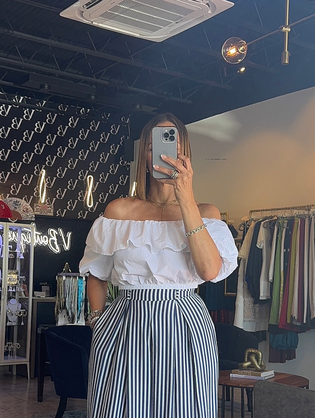 Summer Strapless Top - Black