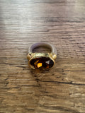 Muriel Ring - Beige/Brown