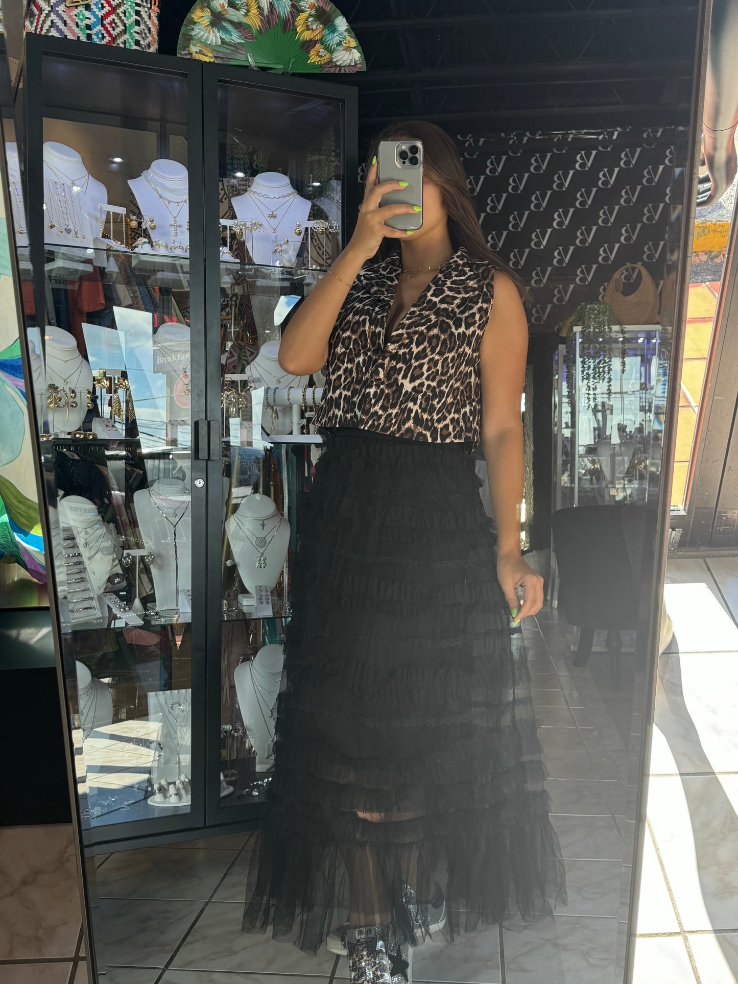 Black Tulle Skirt