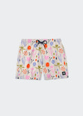 Colorful Flowers Swim Short