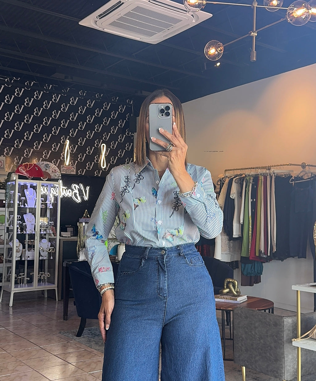 Mila Striped Top