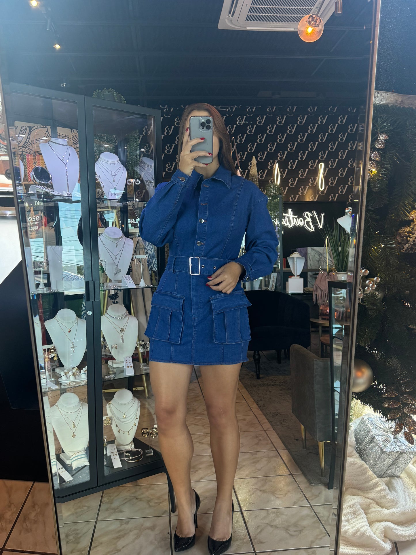 Carli Denim Dress