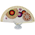 Mándala Hand Fan-Beige