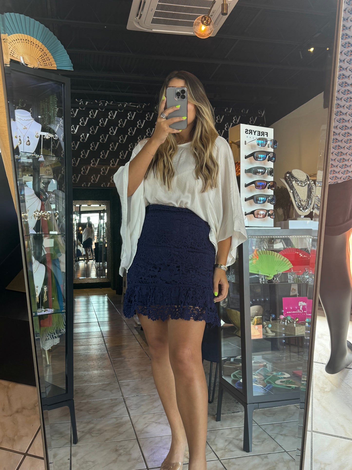 Navy Skirt