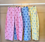 Luna Polka Dots Pants-Blue