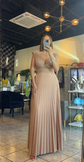Aura Dress - Beige