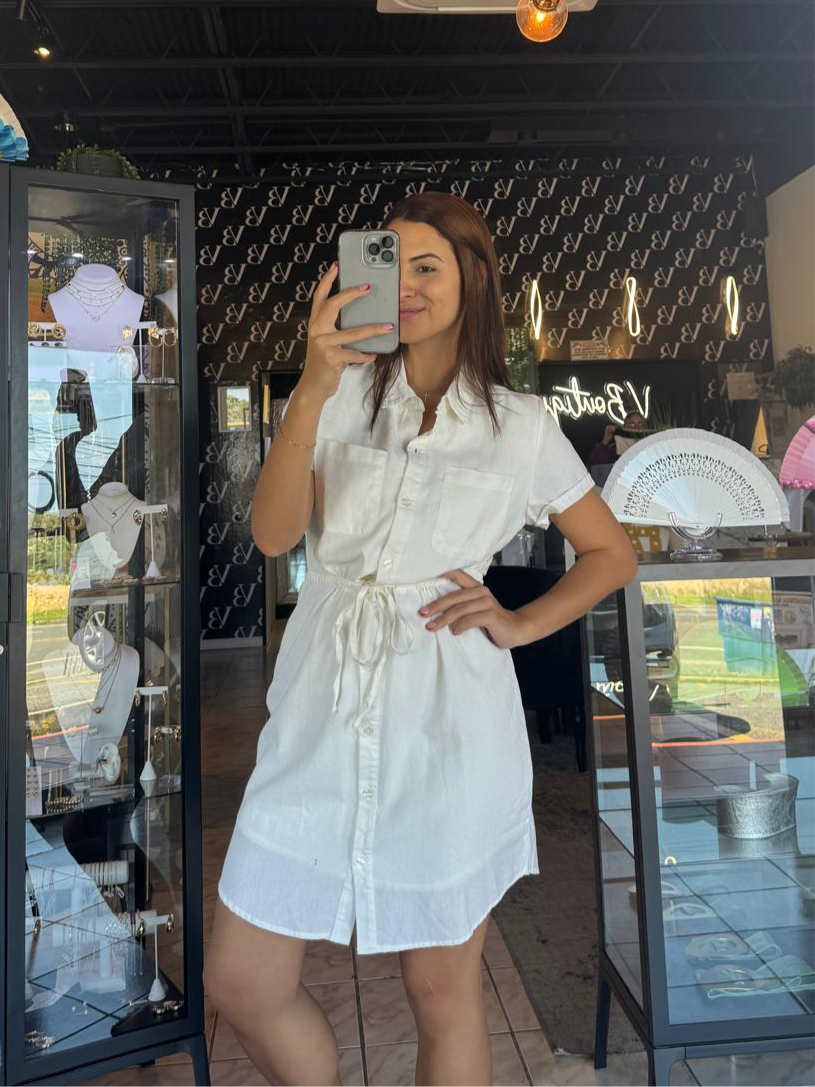David White Dress