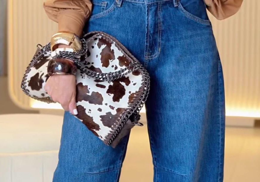 Stella Bag - Cow Print