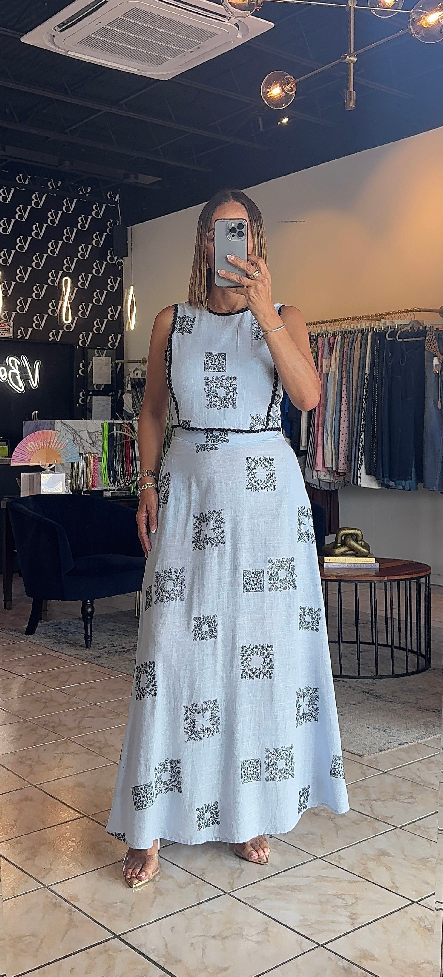 Monica Skirt Set