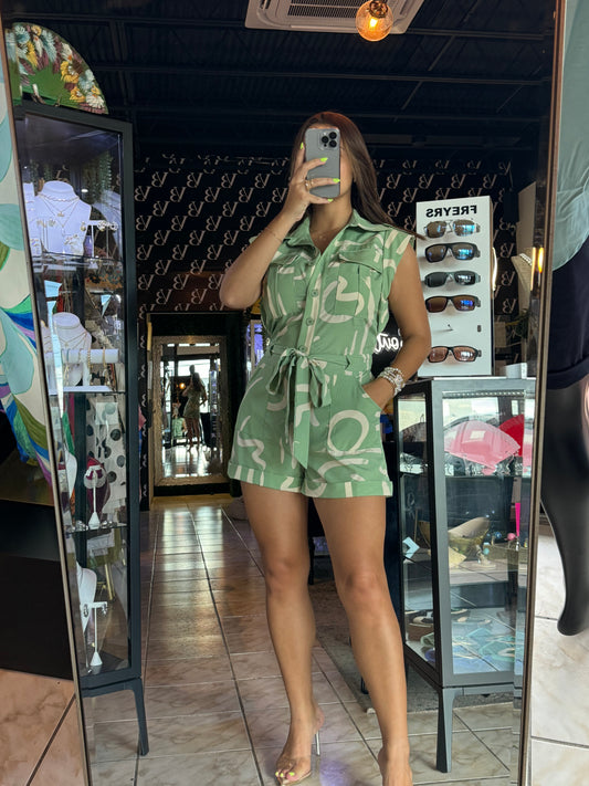 Sage Romper